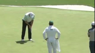 Golf   Ernie Els Putting Disaster   Masters Augusta 2016