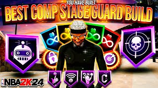 NEW BEST 6'2 GUARD BUILD IS THE BEST COMP STAGE GUARD BUILD IN NBA 2K24! BEST COMP GUARD BUILD 2K24!