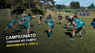 Campeonato(2 de 6): Chegada no campo, Aquecimento e Jogo 2- Desterro Rugby Rumo ao Super Sevens 2018