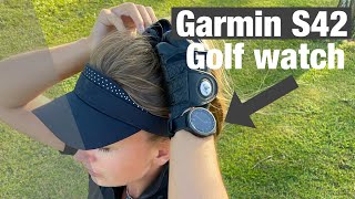 Garmin S42 Golf Watch ⛳️