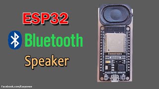 ESP32 Bluetooth Speaker Code + library + PCB