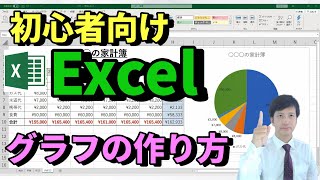 【Excel講座】エクセルで円グラフの作り方と使い方。データの選択方法などを解説 - エクセルパソコン教室