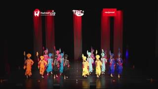 Ankhile Putt Punjab De at TBC 2016 (THE Bhangra Competition)