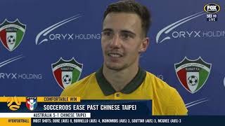 Denis Genreau | Talks about making his Socceroo Debut