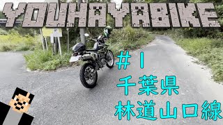 【北島じゃない方のサブチャン開設しました】ゆうはやバイクVol.1　千葉県市原市　林道　山口線