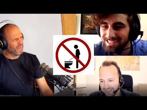 Do German men sit down to pee?