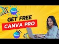 How To Get Canva Pro Free in 2024 | Canva pro free