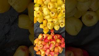 Yellow \u0026 Red Cashew Fruit Juice🥤முந்திரி பழம் #summerspecial #shortsfeed #shortsvideo #allwinjilly