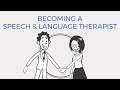 Becoming a Speech and Language Therapist (SLT)