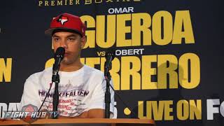 Robert Guerrero vs. Omar Figueroa- Omar Figueroa's Full Post Fight Press Conference