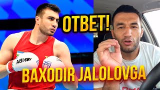 Bahodir Jalolovga Otvet. Bobur Qurbonov MMA jangchisi sifatida javob qaytardi