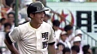 ⚾【昭和61年】明野 対 甲西【高校野球】