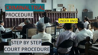 BNSS Procedure of Criminal Trial step by step from filling of FIR to Judgment and appeal #tacitlegal