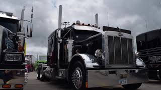 1982 Peterbilt 359, W. Tim Miller's grain-to-market hauler