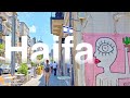 The Beautiful Haifa, Downtown to Carmel (via Carmelit) and Back | Israel Tour 4K