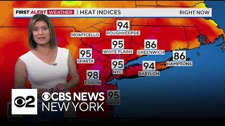 First Alert Weather: Tri-State Area under heat advisory for days