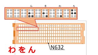 017 わ を ん【大づかみでわかる点字】