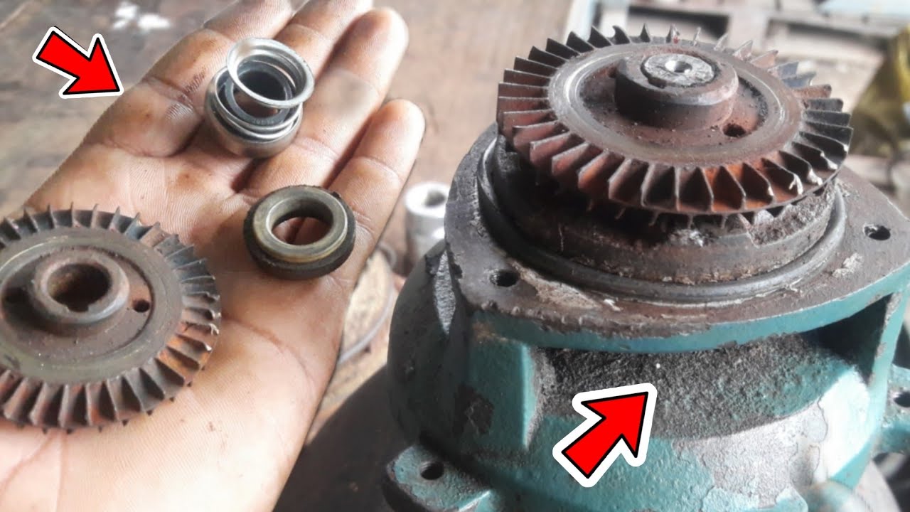 How To Remove Impeller From Water Pump | How To Remove Waterpump ...