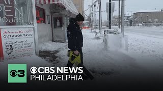 Cleanup underway after snowstorm pummels Atlantic City, New Jersey