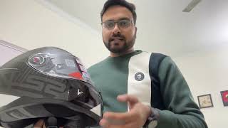 New helmet for upcoming motorcycle | LS2 Vector 2 FF811 | Unboxing and Overview | English subtitles