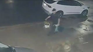 Suspected gas thief caught on camera