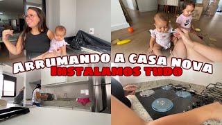 FOMOS PARA O APARTAMENTO ARRUMAR TUDO APÓS A MUDANÇA! TUDO FORA DO LUGAR E MUITA BAGUNÇA 😭🥺