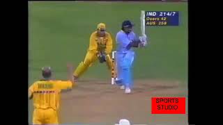 India vs Australia 1996 World Cup match highlights