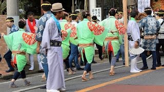 西関戸の山車　手踊りの披露　佐原の大祭　秋祭り2016　初日　00001