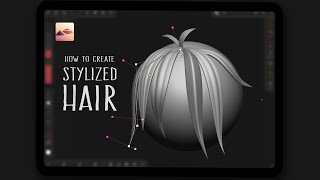 Create Stylized Hair | Nomad Sculpt Tutorial