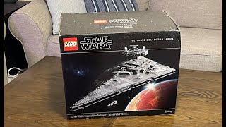 LEGO 75252 - UCS Imperial Star Destroyer - Unboxing - Initial Impressions - Speed Build