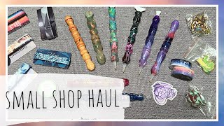 Small Shop Haul! Crafted Makes, Candylicious Pens, Hallow Darkfrost, Black Wolf Wood Works, \u0026 more!