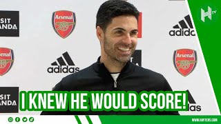 Xhaka? I told him he was going to SCORE! | Mikel Arteta | Arsenal 4-1 C Palace
