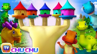 Learn Dinosaur Names with Dino Finger Family - 3D Nursery Rhymes & Baby Songs by ChuChu TV