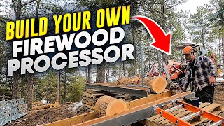 ABSOLUTE BEST Firewood Processor You Can Build at Home RIGHT NOW