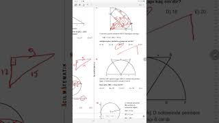 @acilmatematik9818 ALİ ŞAHİNBAŞ FARKIYLA GEOMETRİ ÇEMBERDE UZUNLUK  TEST1 ÇÖZÜMLERİ