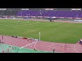 男子400m予選1組　u20日本選手権 r01