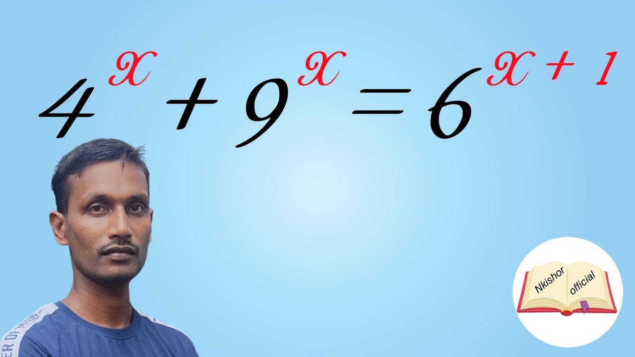 Exponential Equation Problem Olympiad Maths Simplification Youtube