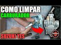 COMO DESMONTAR, LIMPAR E MONTAR O CARBURADOR DA SUZUKI YES VM22