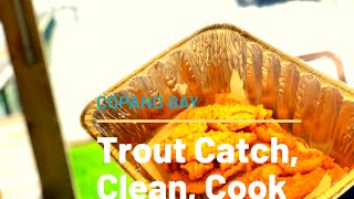 Copano Bay Trout, Catch, Clean COOK!