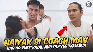 NAIYAK SI COACH MAV AT RICHARD! BUONG MAVS NAGING EMOTIONAL PAGTAPOS NG LABAN SA TARLAC!