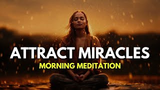 Guided Morning Meditation: Attract Miracles - Manifestation Meditation with Music