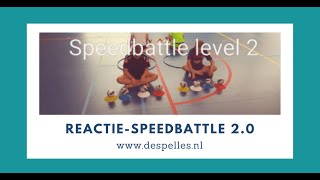 Reactiespel Speedbattle in de gymles level 2