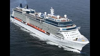 شاهد السفينة السياحية العملاقة  celebrity silhouette من ميناء هلسنكي متوجهة إلى سان بطرس بورغ