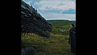 GAME OF THRONES DRAGON SCENEJON SNOW DAENERYS TAR🐉👿