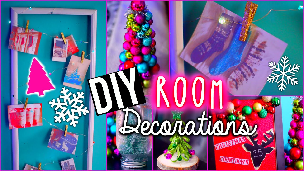 Diy Holiday Room Decorations Youtube