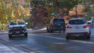 Dozens Of Cars Crashed, \u0026 Spun Out From Icy Roads