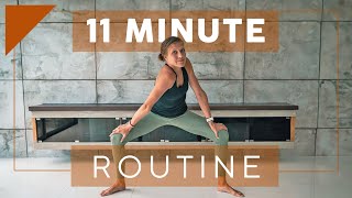 Quick 11 Minute Morning Movement Routine | Breathe and Flow Yoga