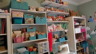 Craft Room Tour After the Reorganization!