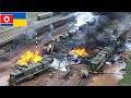 Top 30 Mins of Trains Full of North Korean Elite Troops Blown Up by New Ukrainian Missiles - Arma 3