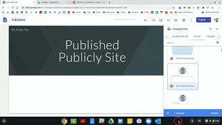 Inserting a PDF into a Google Site